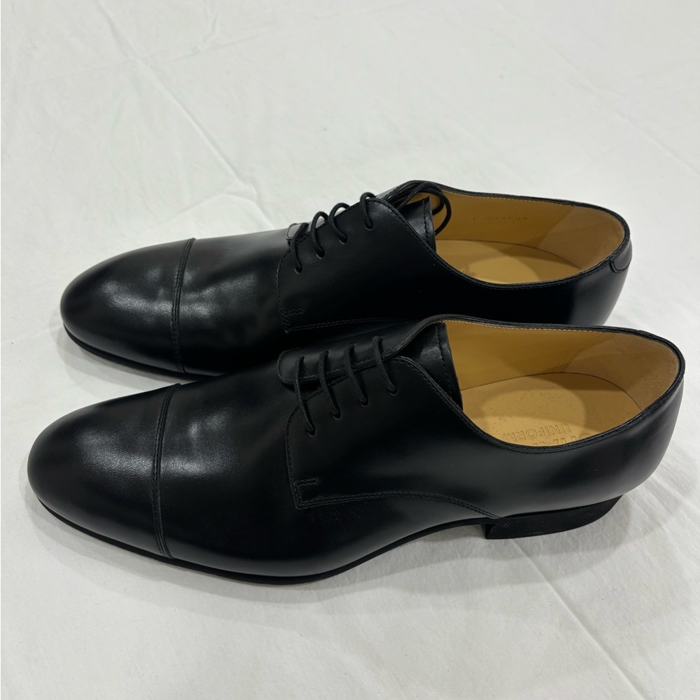 CHANEL Black Men's Oxfords